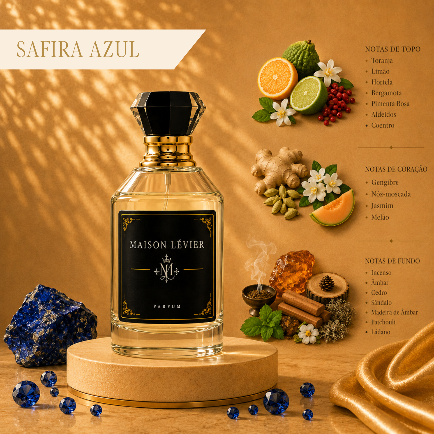Safira Azul